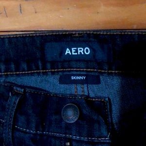 Aeropostale skinny jeans 27 x 30 dark rinse